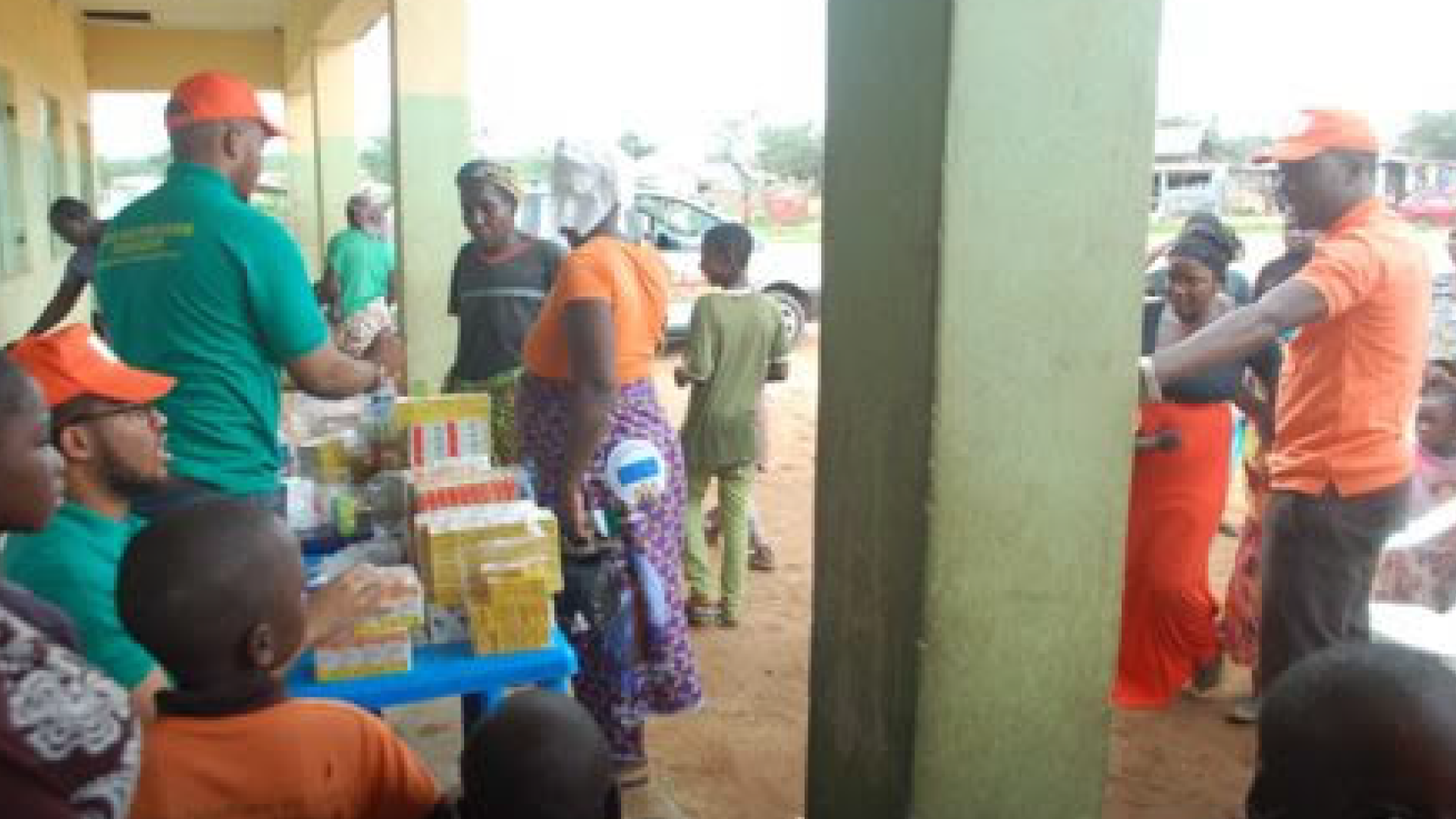 Pharmacists dispensing medications to beneficiaries 1